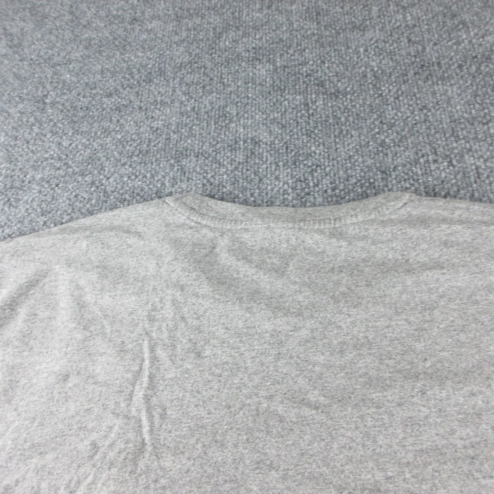 Polo Ralph Lauren Shirt Mens L Gray Long Sleeve Pony Logo Crewneck Tee Casual